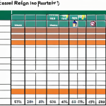 A visual representation of customer data categorized by region, age, and purchase pattern, revealing hidden marketing trends previously unseen in Excel, leading to a successful marketing strategy change and increased sales.
